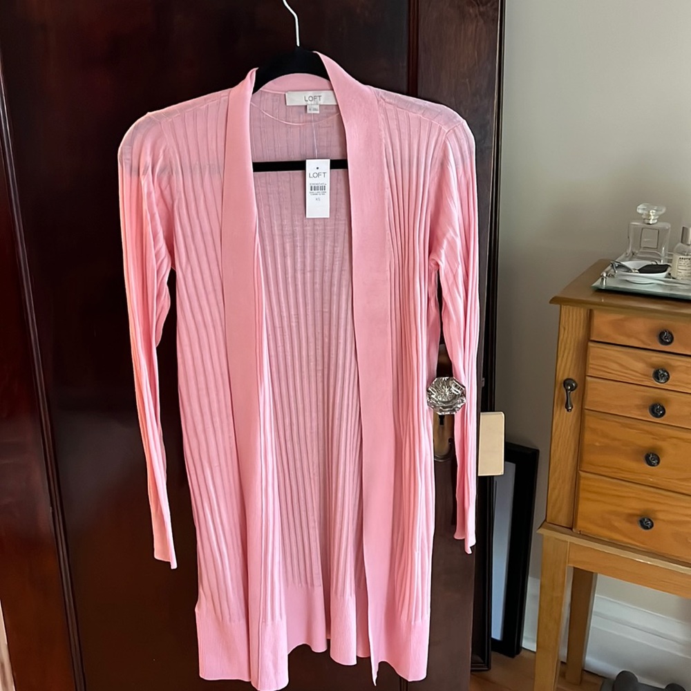Pink Loft Cardigan